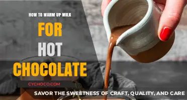 Cozy Up with Perfectly Warmed Milk for Hot Chocolate