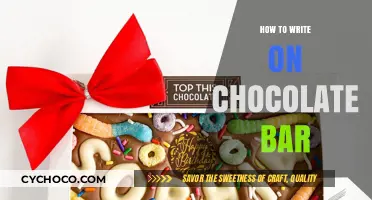 Creative Chocolate Writing: Tips for Personalizing Your Chocolate Bars