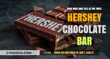Unveiling the Dimensions of the Original Hershey Chocolate Bar