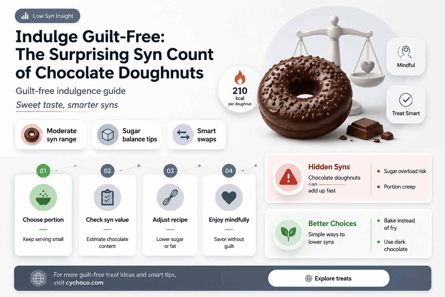 how many syns in a chocolate doughnut