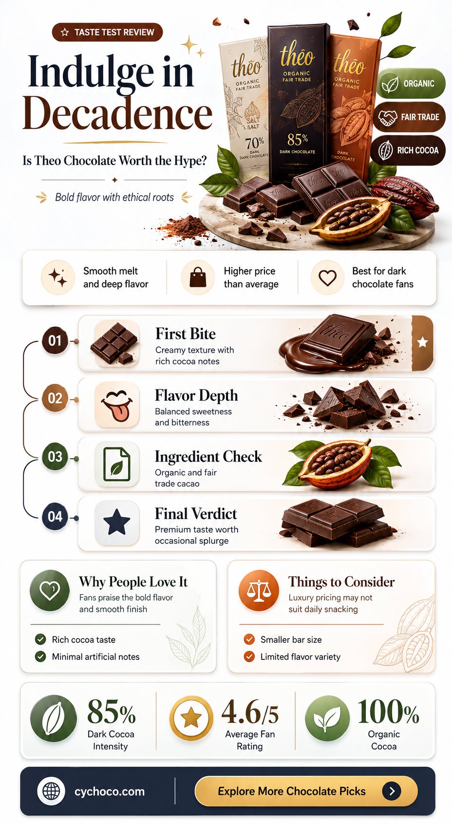 is theo chocolate good