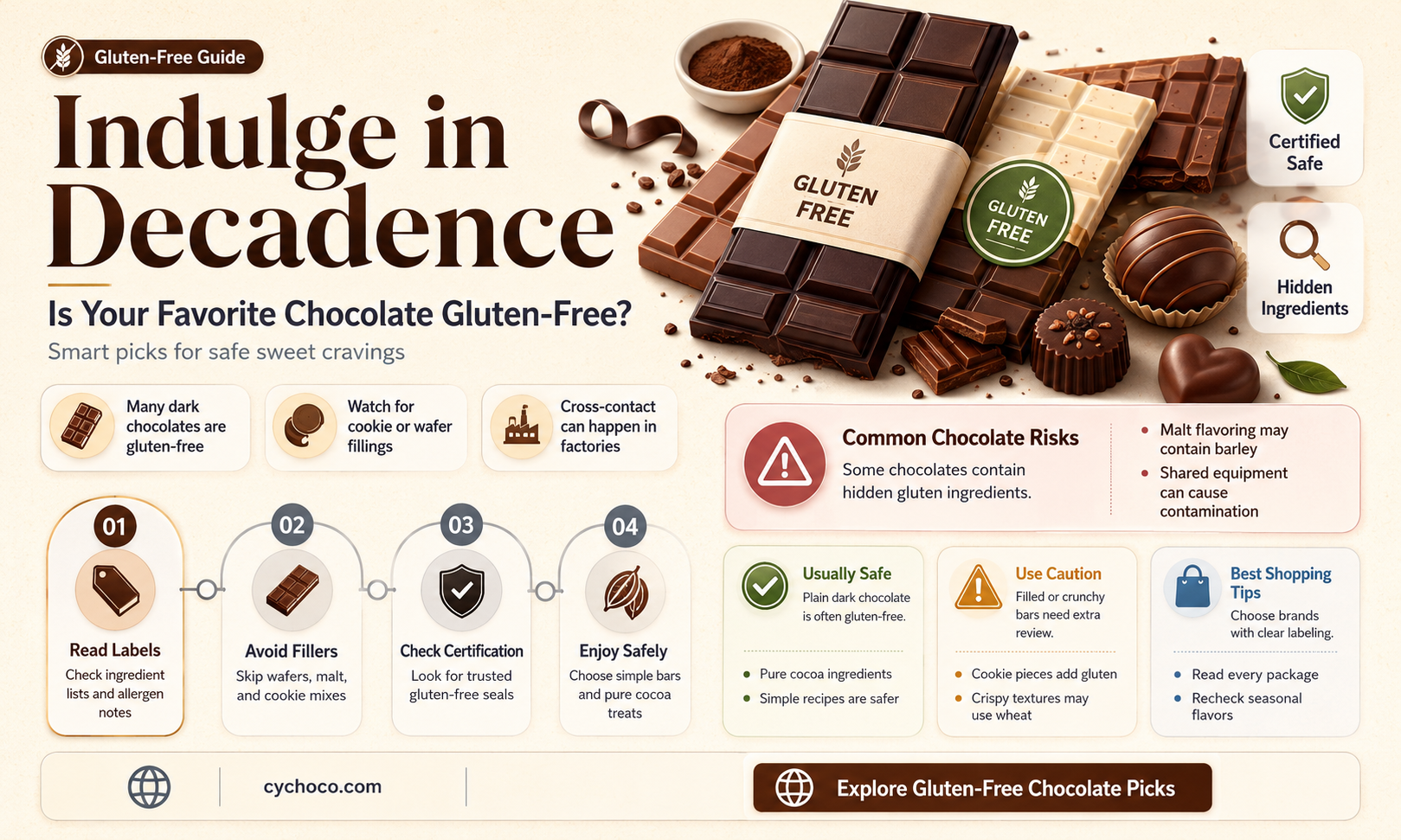 is the good chocolate gluten free