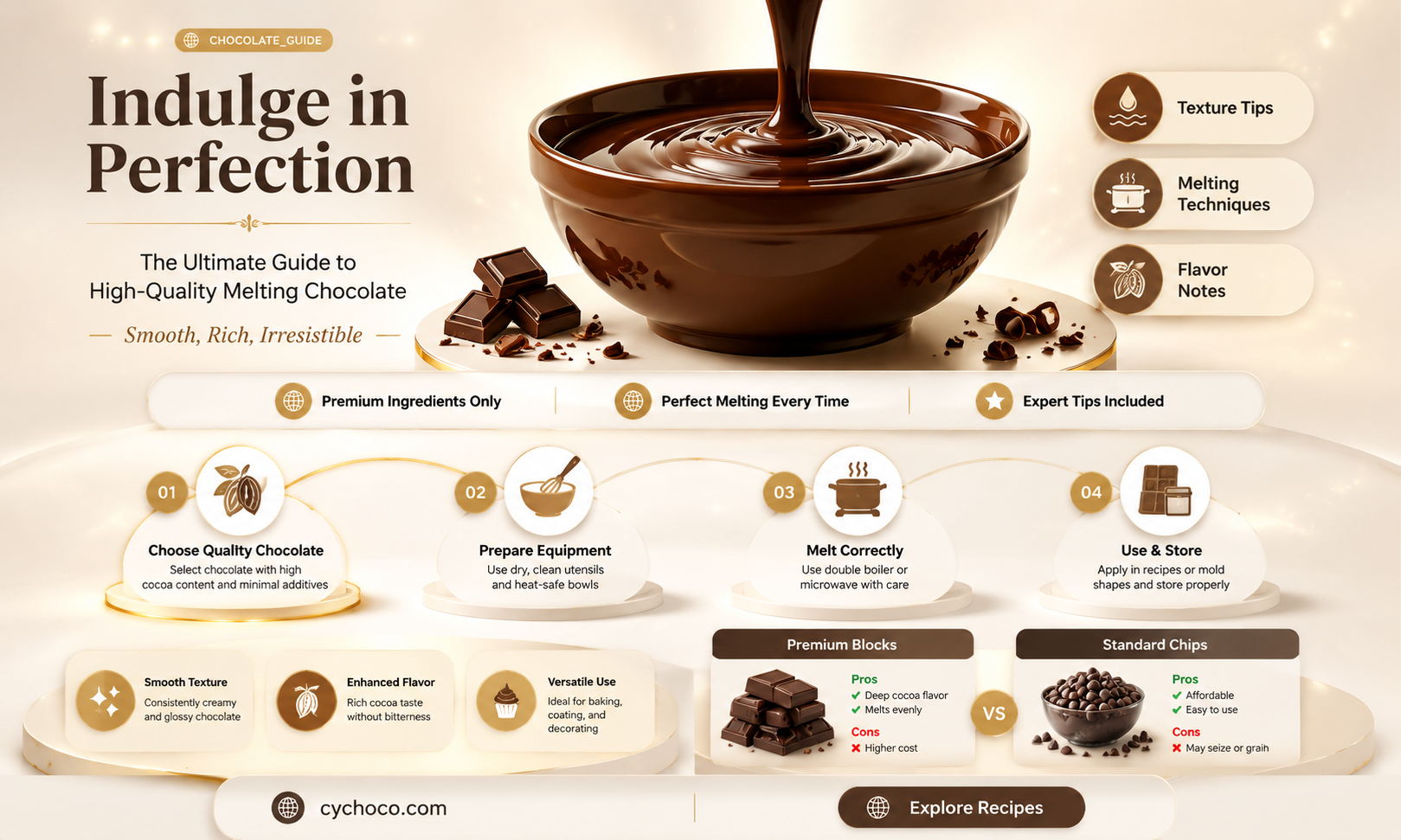 what good quality melting chocolate