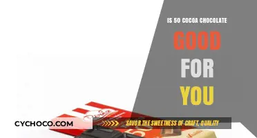Exploring the Health Benefits of 50% Cocoa Chocolate