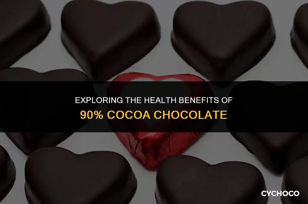 is 90 cocoa chocolate good for you