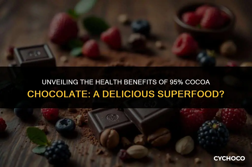 is 95 cocoa chocolate good for you