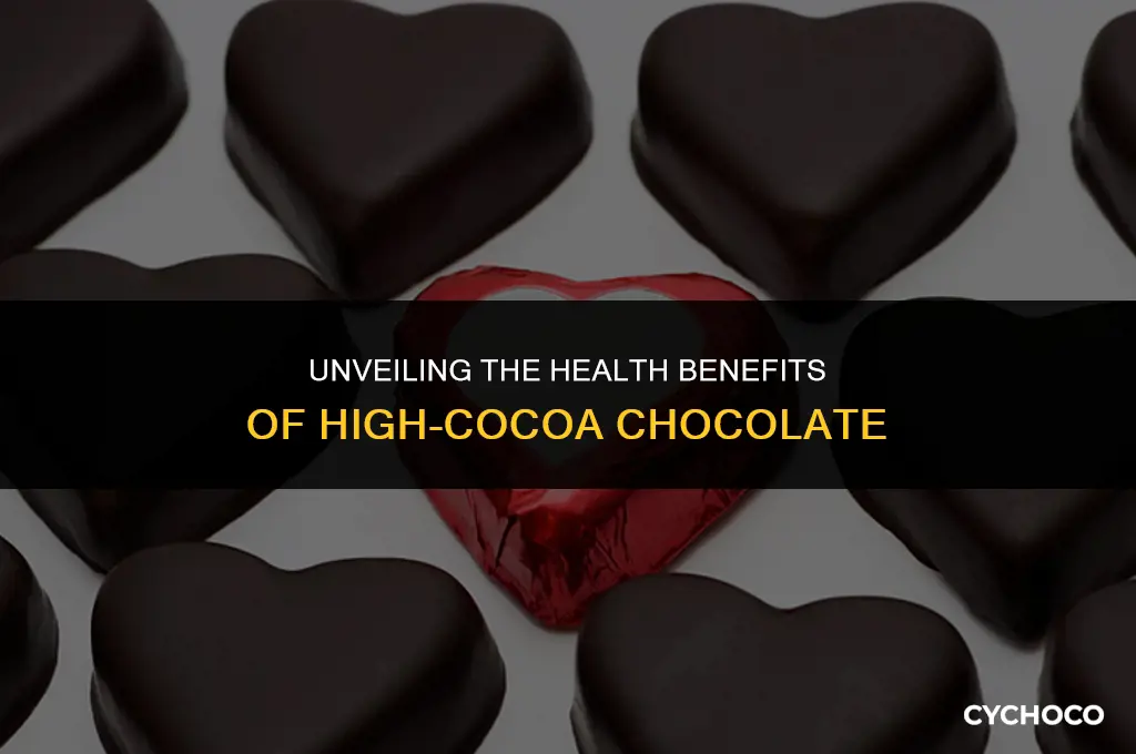 is 95 percent cocoa chocolate good for you