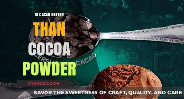 Unveiling the Richness: Cacao vs Cocoa Powder - Which Reigns Supreme?