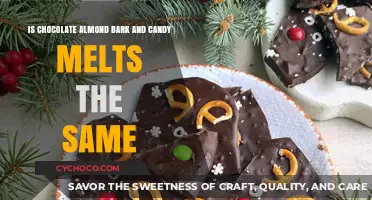 Chocolate Almond Bark vs. Candy Melts: Understanding the Sweet Differences