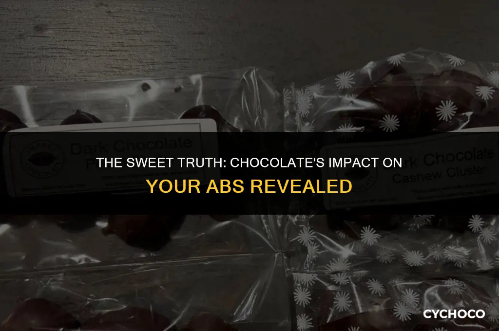 is chocolate bad for abs