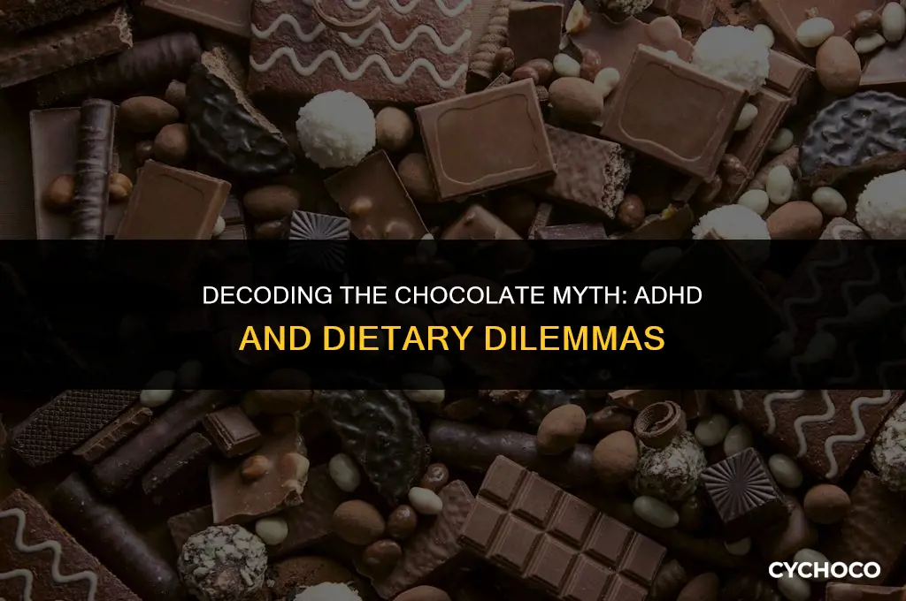 is chocolate bad for adhd