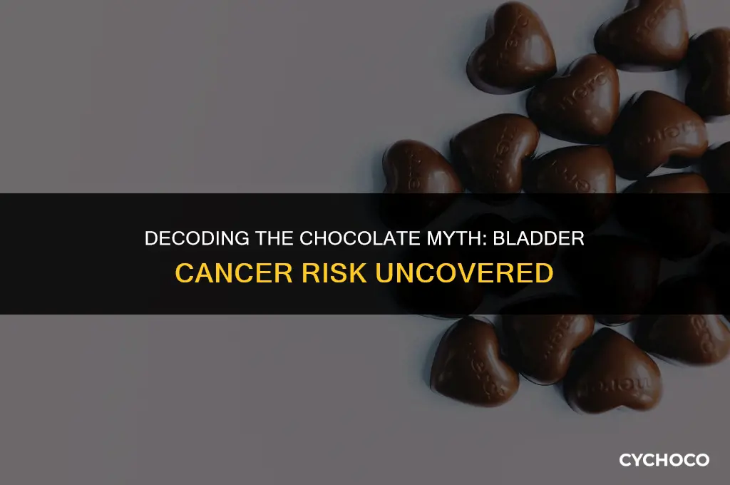 is chocolate bad for bladder cancer