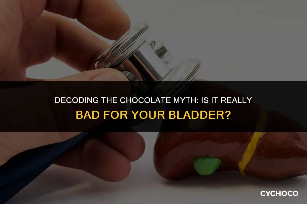 is chocolate bad for bladder