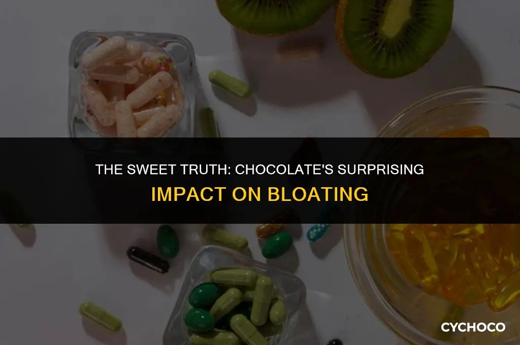 is chocolate bad for bloating