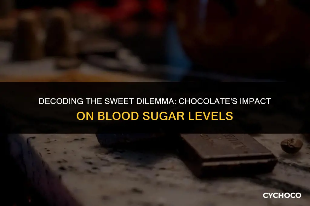 is chocolate bad for blood sugar