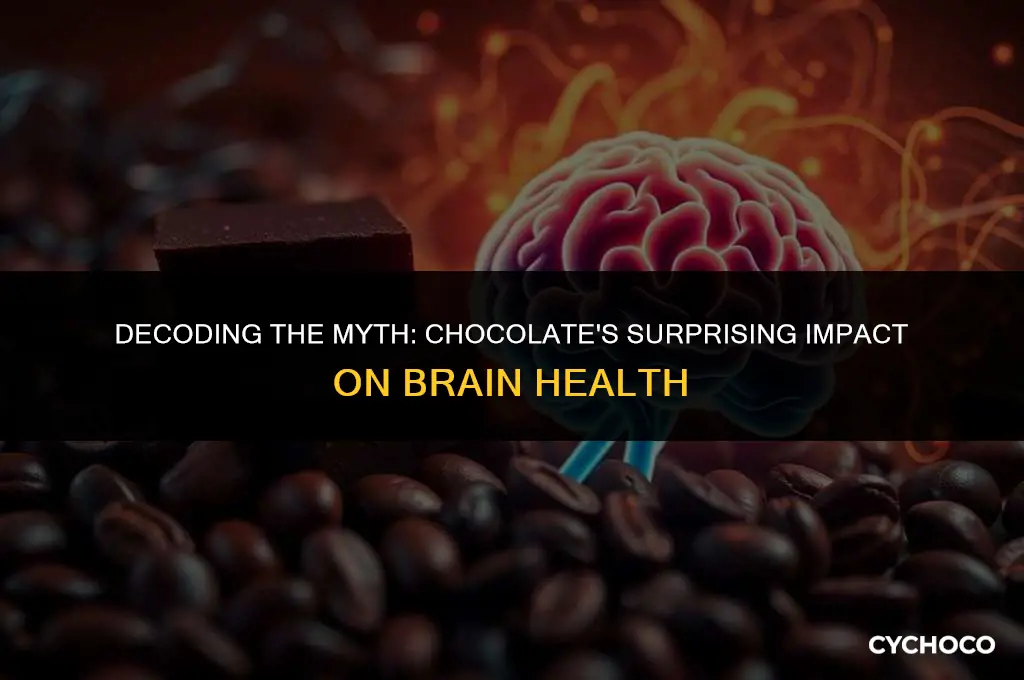 is chocolate bad for brain
