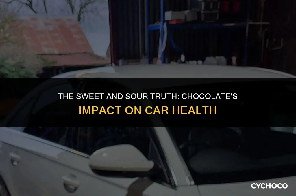 is chocolate bad for cars