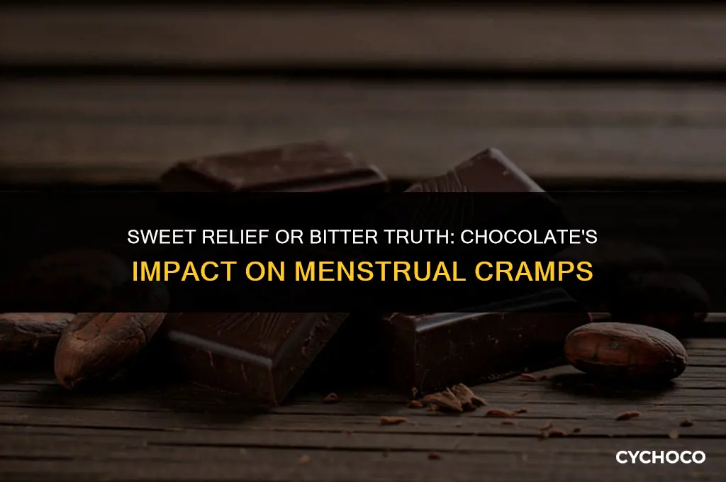 is chocolate bad for cramps