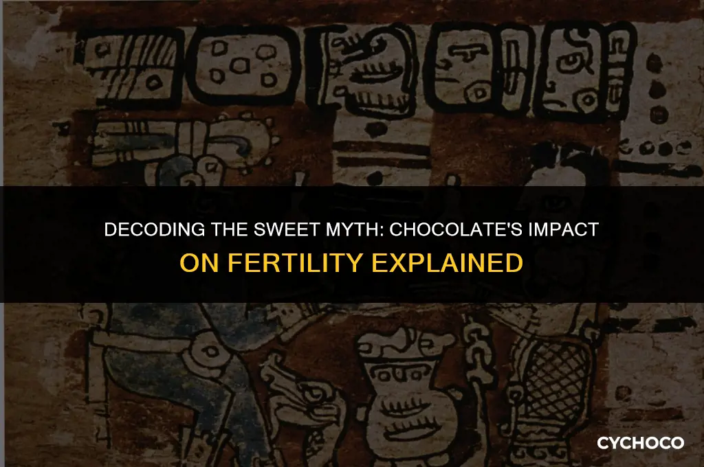 is chocolate bad for fertility