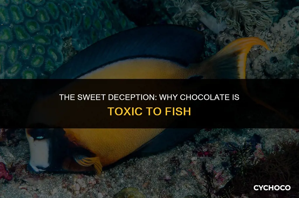 is chocolate bad for fish