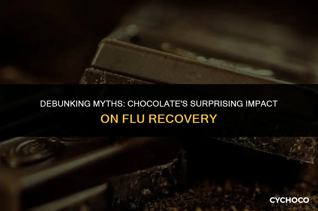 is chocolate bad for flu