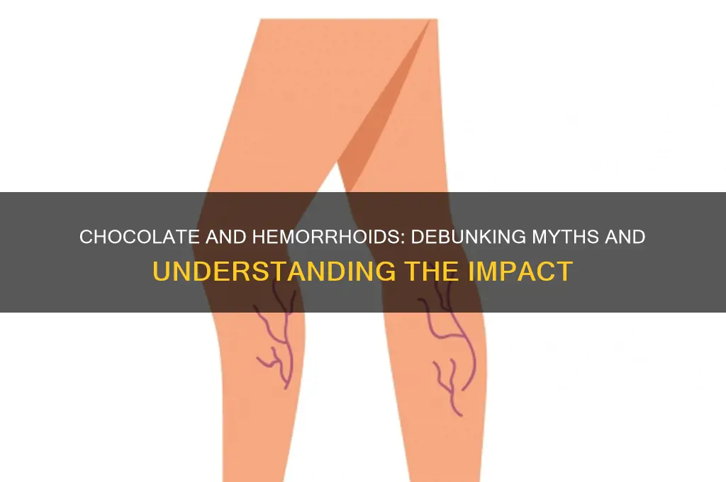 is chocolate bad for hemorrhoids