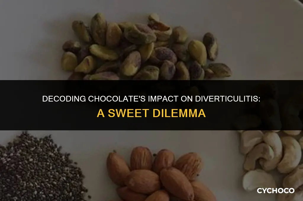 is chocolate bad for me if i have deverticulites