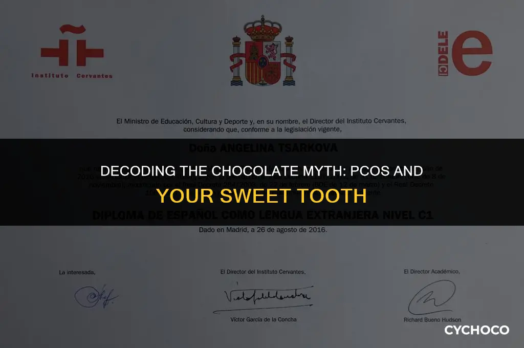 is chocolate bad for pcos