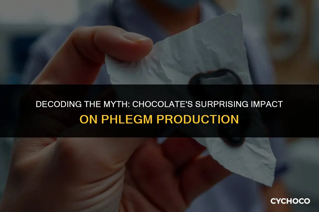 is chocolate bad for phlegm