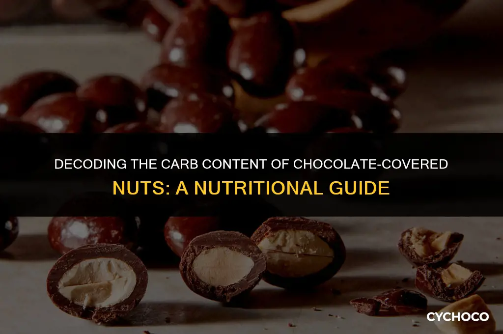 is chocolate covered nuts a carb