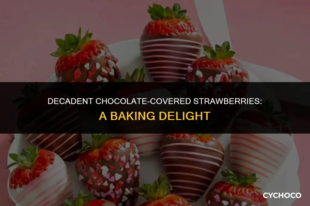 is chocolate covered strawberries baking