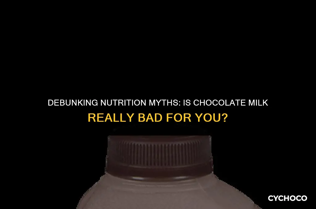 is chocolate milk bad