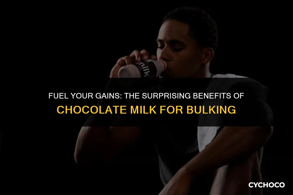 is chocolate milk good for bulking