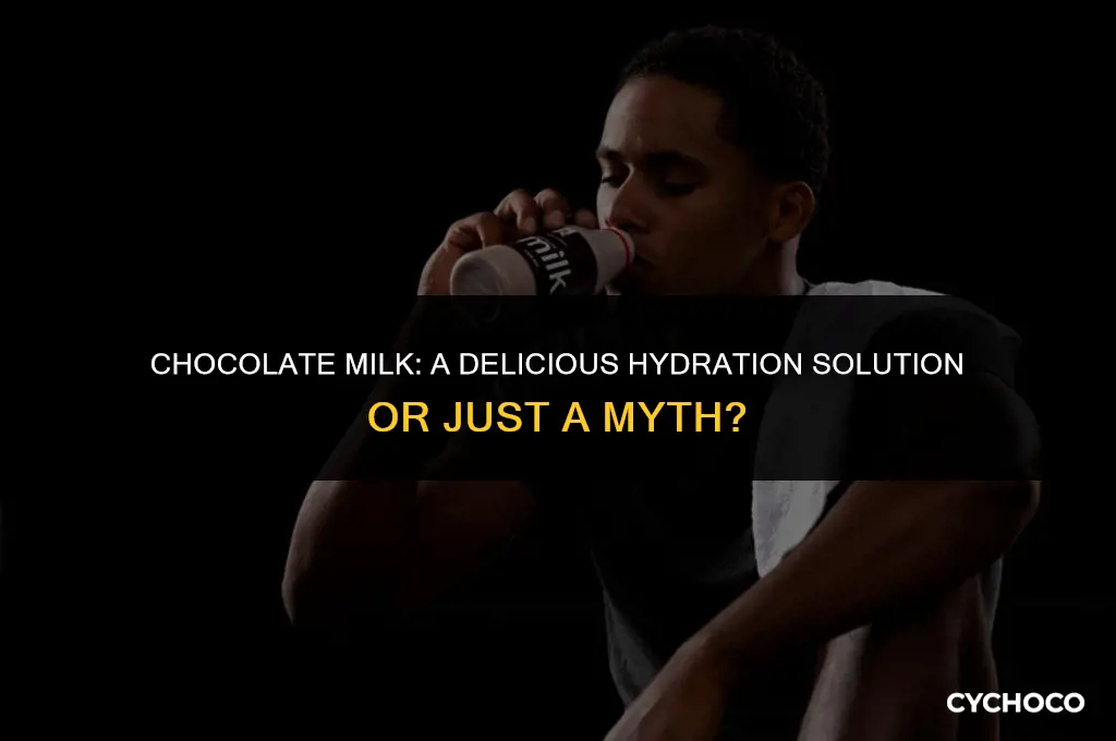 is chocolate milk good for hydration