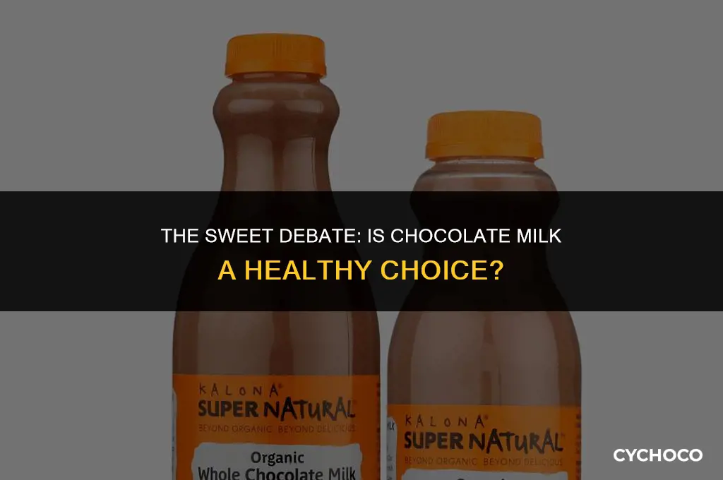 is chocolate milk good