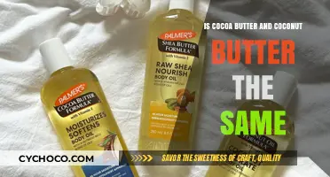 Unraveling the Myths: Cocoa Butter vs. Coconut Butter - What's the Difference?