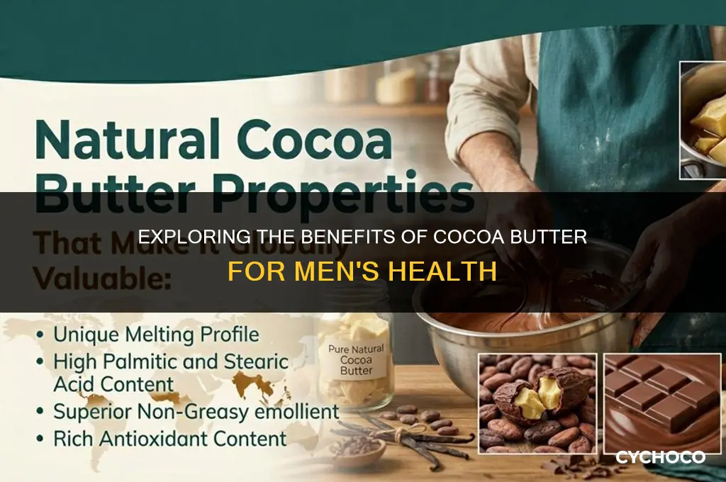 is cocoa butter good for penis