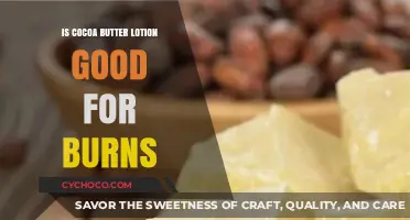 Soothing Burns: The Benefits of Cocoa Butter Lotion