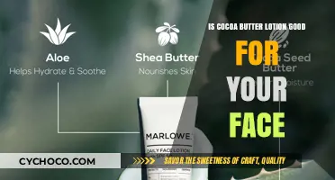 Cocoa Butter Lotion Benefits: Is It Good for Your Face?