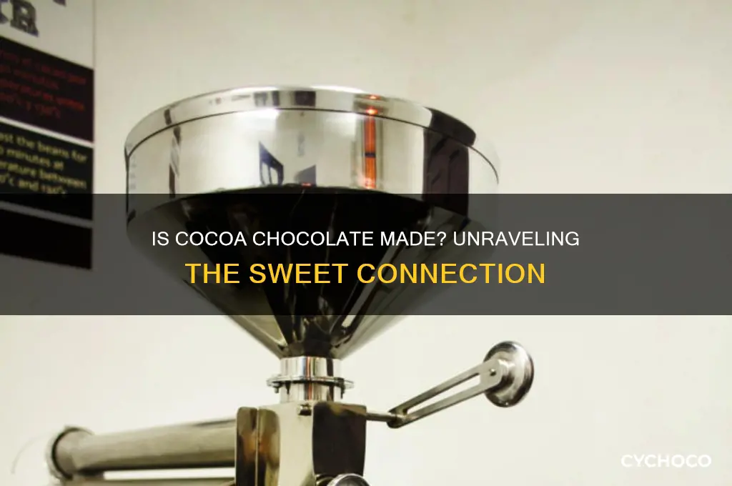is cocoa chocolate made