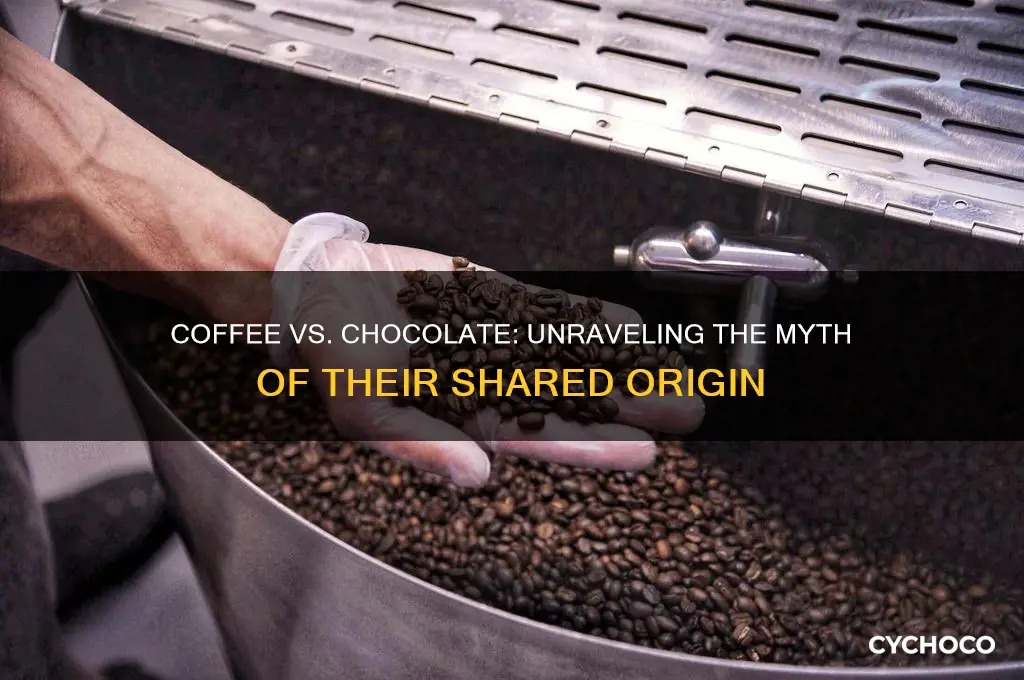 is coffee made from chocolate