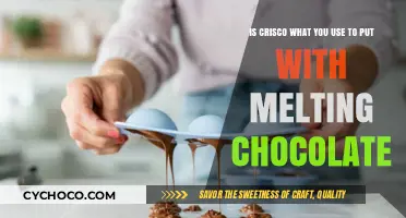 Crisco and Melting Chocolate: A Sweet Pairing or Pastry Myth?