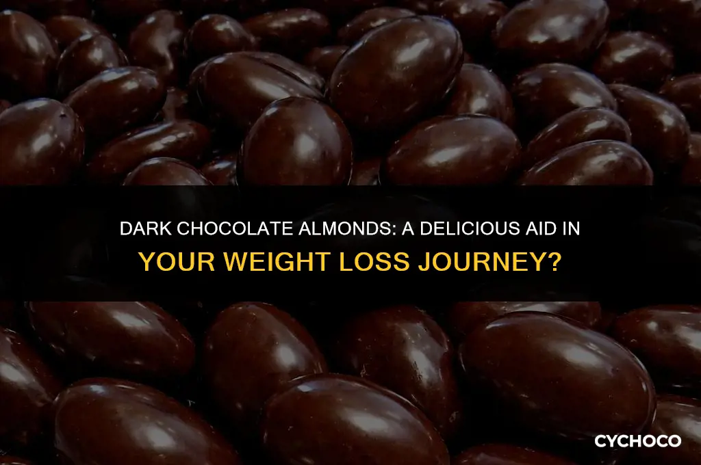 is dark chocolate almonds good for weight loss