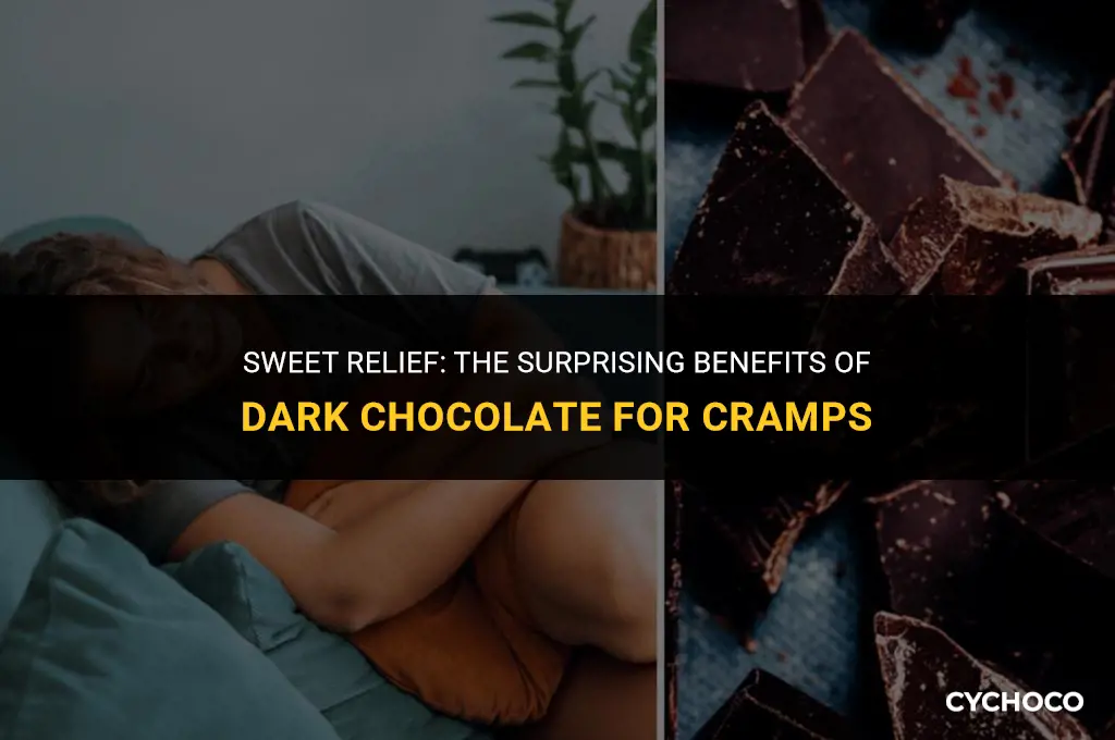 is dark chocolate good for cramps