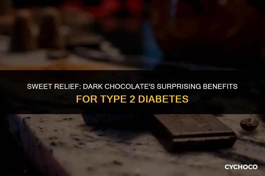 is dark chocolate good for diabetes type 2
