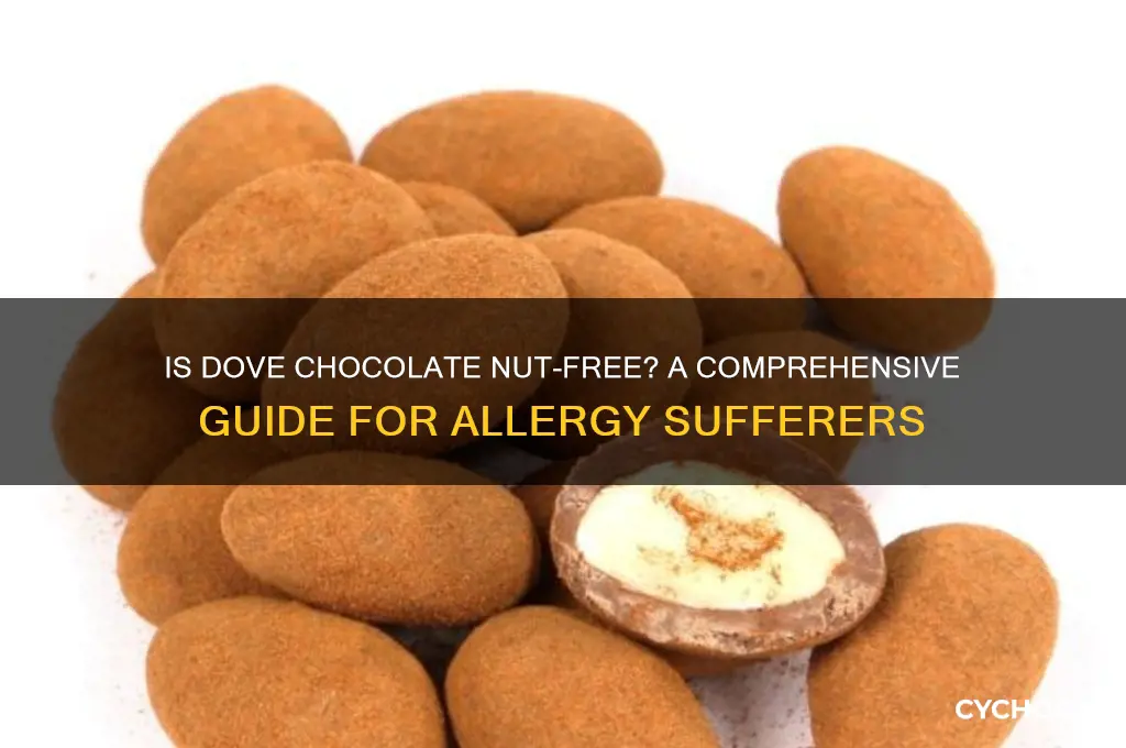is dove chocolate nut free