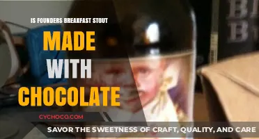 Is Founders Breakfast Stout Brewed with Real Chocolate?