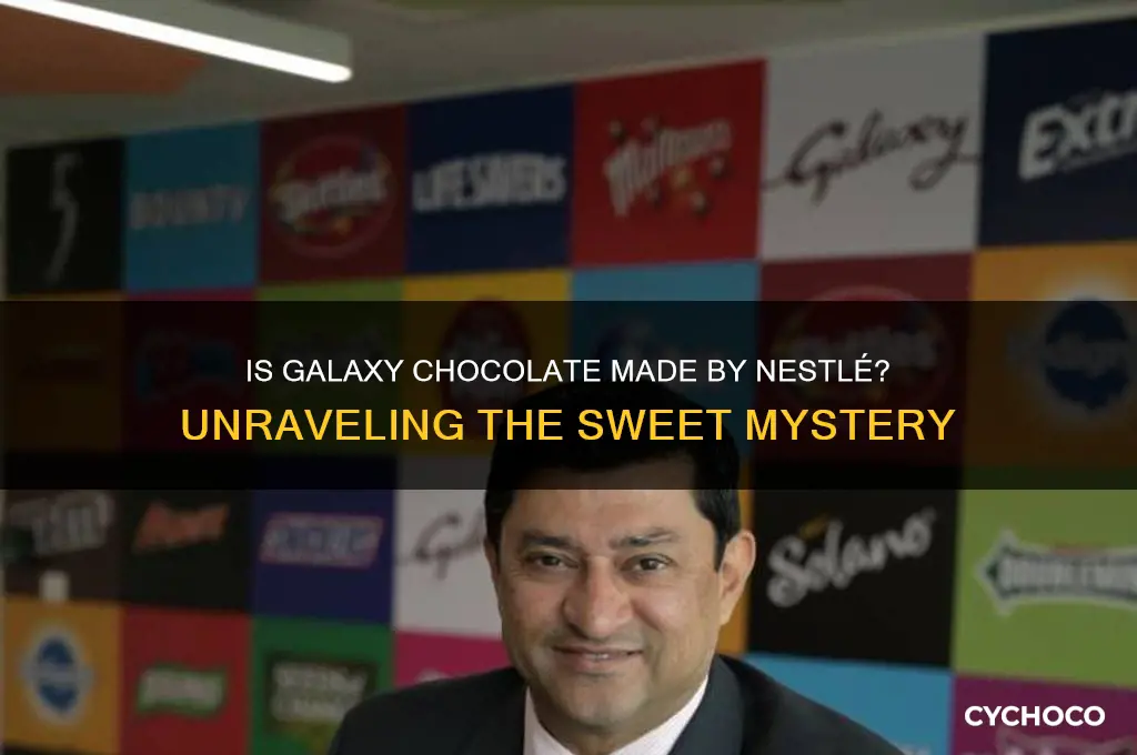 is galaxy chocolate made by nestle