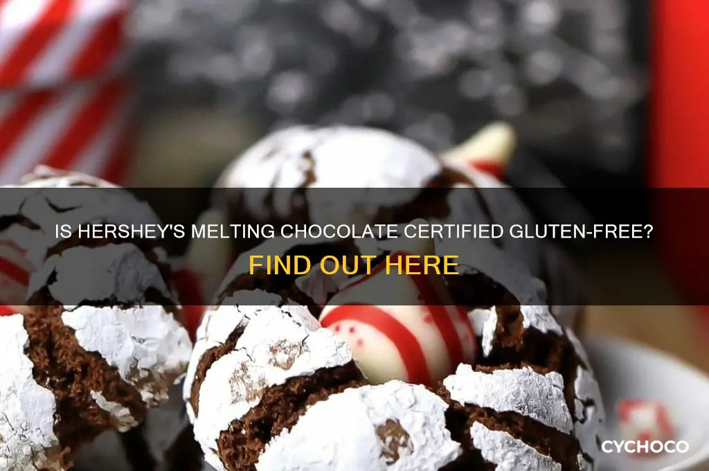 is hershey melting chocolate certified gluten free