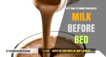 Sipping Chocolate Milk Before Bed: A Sweet Dream or a Nightmare?